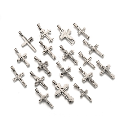 304 Stainless Steel Pendants STAS-I001-M1-1