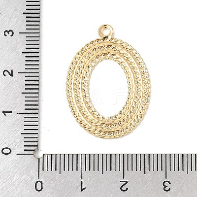 Brass Pendants KK-R219-03G-1