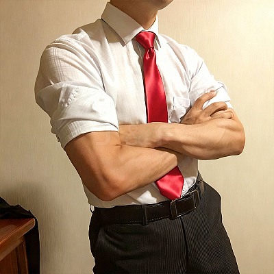 Polyester Ties for Men AJEW-WH20006-250B-10-1