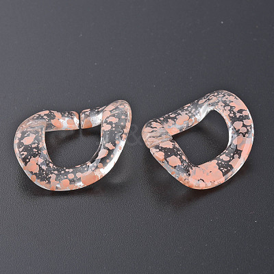 Transparent Acrylic Linking Rings OACR-N009-015A-B11-1
