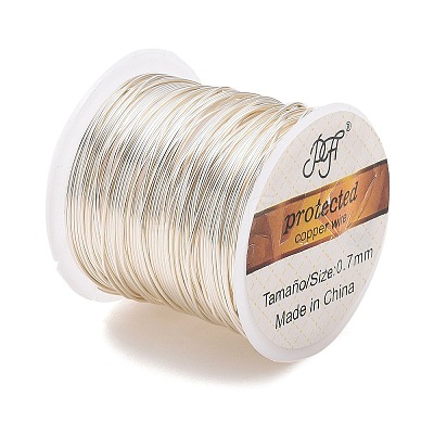 Round Copper Wire Copper Beading Wire for Jewelry Making CWIR-F001-S-0.7mm-1