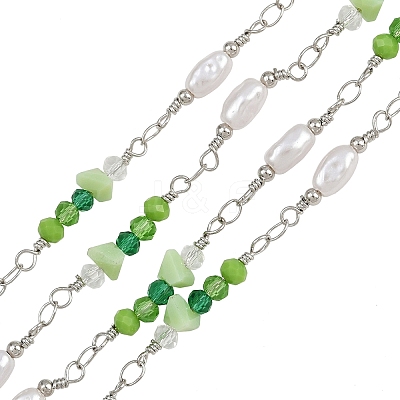 Brass Nuggets Link Chains CHC-H115-04P-1
