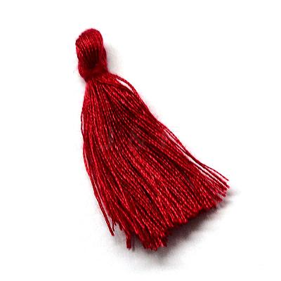 Handmade Polycotton(Polyester Cotton) Tassel Decorations OCOR-Q024-11-1