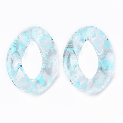 Transparent Acrylic Linking Rings OACR-N009-014A-05-1