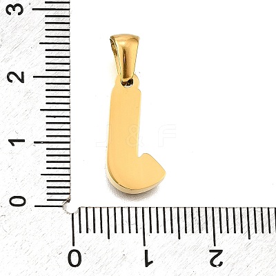 Golden 304 Stainless Steel Pendants STAS-K300-01G-J-1
