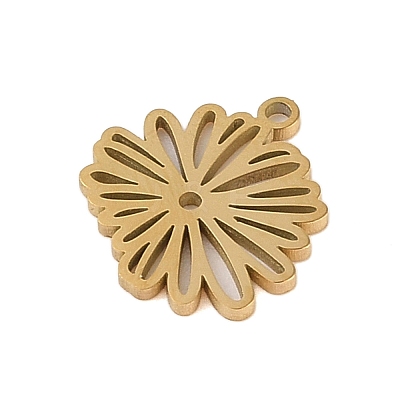 304 Stainless Steel Pendants STAS-S139-06G-04-1