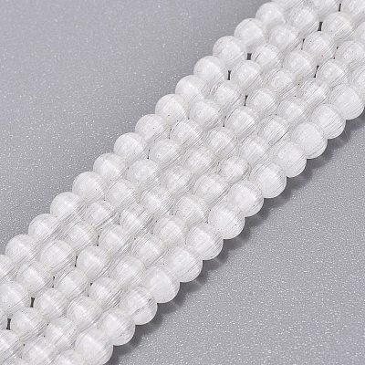 Glass Imitation Cat Eye Beads Strands GLAA-N075-01A-12-1