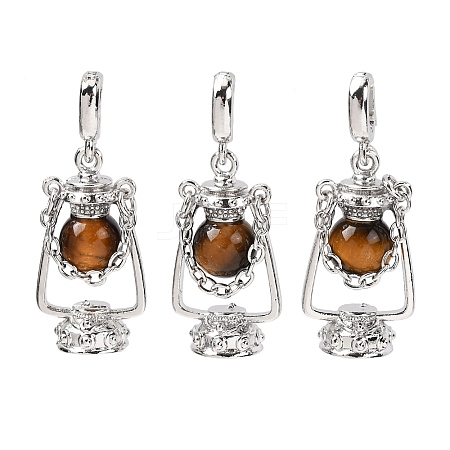 Natural Tiger Eye Pendants GG-CBA0251-04P-08-1