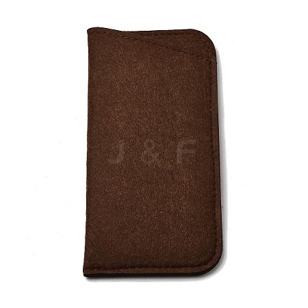 Felt Slip-in Glasses Case AJEW-XCP0003-30-1