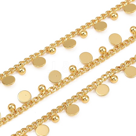 Brass Curb Chains CHC-P014-01C-G-1