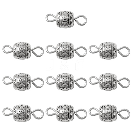 Tibetan Style Alloy Connector Charms PALLOY-YW0001-43-1