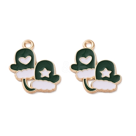 Alloy Enamel Pendants LS-ENAM-I061-01KCG-19A-1