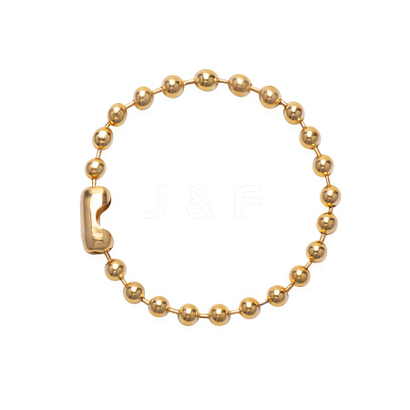 Trendy hip-hop Titanium Steel Ball Chains Bracelet Unisex Fashion Hand Accessory CQ1745-3-1