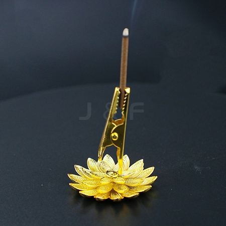 Alloy Incense Holder Clip PW-WG76DCD-01-1