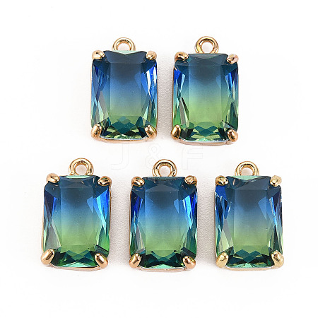 Gradient Color Glass Pendants X-GLAA-S193-008-A07-1