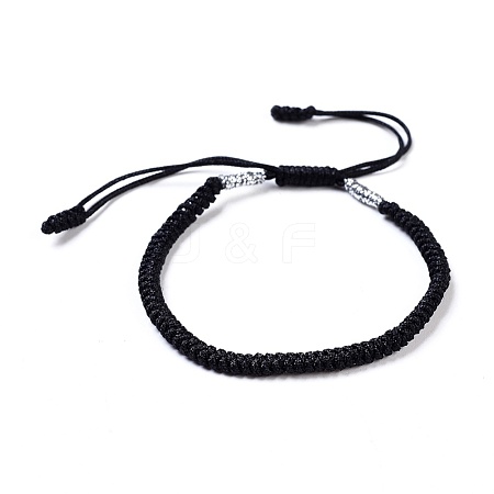 Nylon Thread Braided Bracelets BJEW-JB04355-03-1