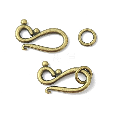 Tibetan Style Toggle Clasp LS-X-MLF1277Y-NF-1