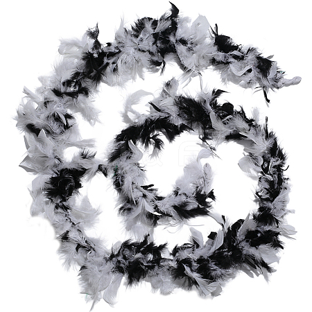 Turkey Feather Ornament Accessories FIND-WH20012-43C-1
