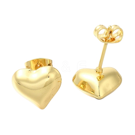 Rack Plating Brass Stud Earrring EJEW-L097-22G-1