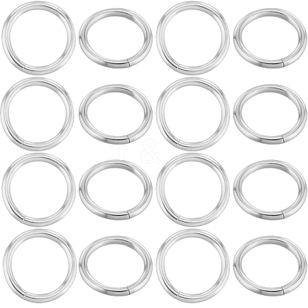 50Pcs 925 Sterling Silver Open Jump Rings STER-BBC0006-18C-1