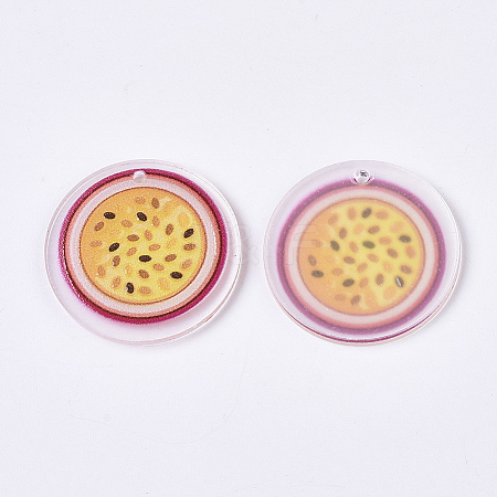 Acrylic Pendants OACR-S035-07I-1