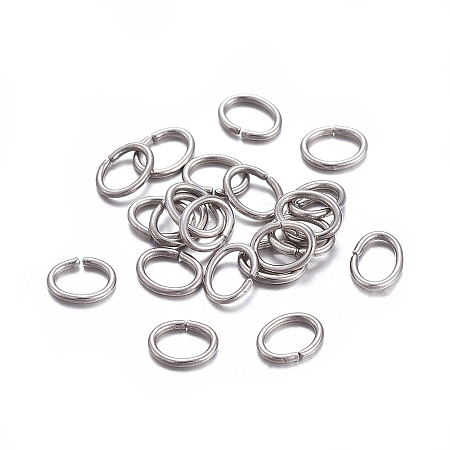 400Pcs 304 Stainless Steel Open Jump Rings STAS-ZF0001-26F-1