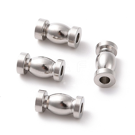 Tarnish Resistant 201 Stainless Steel Beads X-STAS-P236-10P-1