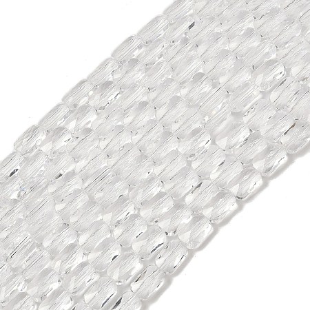 Transparent Glass Beads Strands GLAA-Z018-C16-1