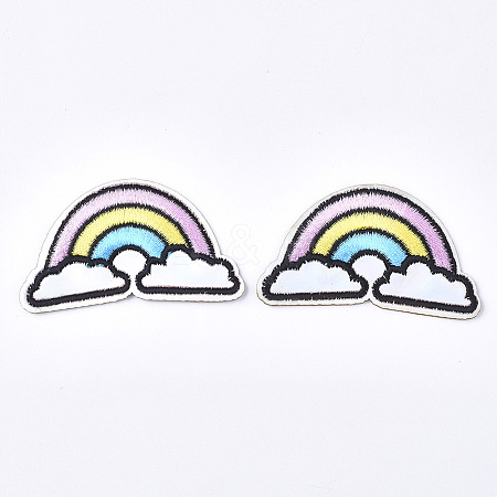 Computerized Embroidery Cloth Iron On Patches FIND-T030-068-1