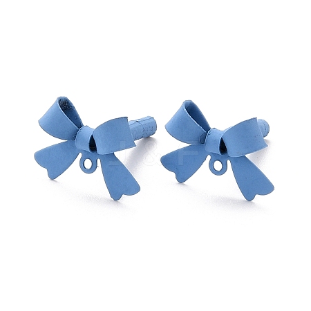 Alloy Stud Earring Findings LS-EJEW-J102-08H-1