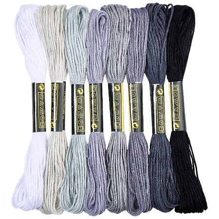 1 Bag 6-Ply Cotton Embroidery Floss DIY-DJ0005-19-1