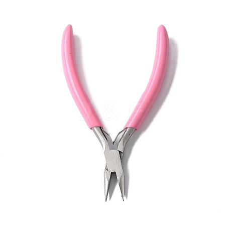 65# Steel Flat Nose Pliers with Plastic Handles TOOL-Z002-03-1