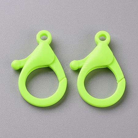 Plastic Lobster Claw Clasps KY-ZX004-01A-02-1