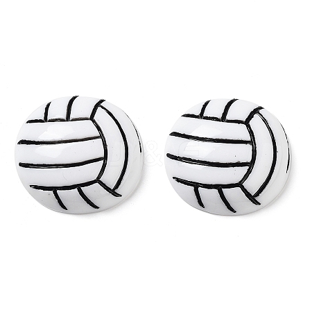 Opaque Resin Decoden Cabochons LS-RESI-A034-03F-1