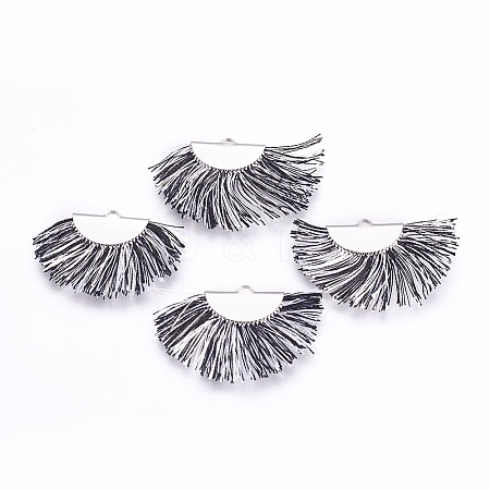 Nylon Tassel Pendants LS-KK-F755-28P-01-NF-1