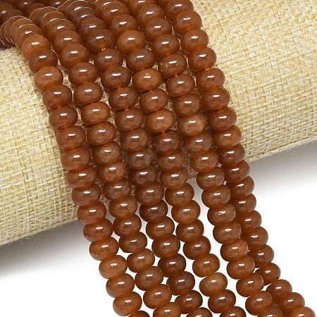 Natural Malaysia Jade Beads Strands G-B165-G01-5x8mm-15-1