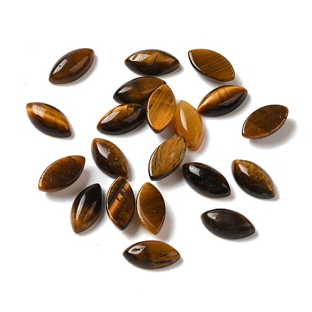 Natural Tiger Eye Cabochons G-F772-01B-10-1