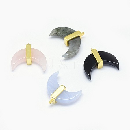 Natural Mixed Stone Pendants G-F584-I-G-1