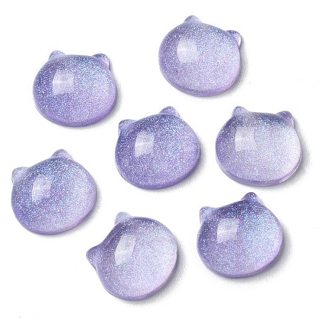 Translucent Resin Cabochons RESI-B016-02A-1