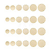 Craftdady 60Pcs 6 Style 304 Stainless Steel Cabochon Settings STAS-CD0001-11-8