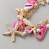 Alloy Pendant Necklaces NJEW-WH0028-07G-03-2