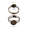 Brass Bangle Making X-MAK-Q011-73AB-30mm-4