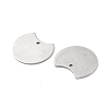 Non-Tarnish 201 Stainless Steel Pendants STAS-K217-99-2