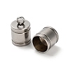 201 Stainless Steel Cord Ends STAS-S167-01F-P-2