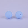 Round Silicone Focal Beads SI-JX0046A-116-2