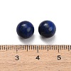 Dyed Natural Lapis Lazuli Sphere Beads G-H359-02H-8mm-3