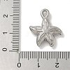 Anti-Tarnish 304 Stainless Steel Pendants STAS-Q334-41P-3