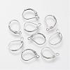 Tarnish Resistant 304 Stainless Steel Leverback Earring Findings STAS-S066-13-1