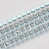 Electrophoresis Iron Rhinestone Strass Chains CHC-Q009-SS6.5-A01-1-1