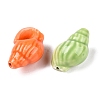 Handmade Printed Porcelain Beads Strand X-PORC-T133-01M-3